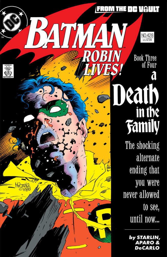 Batman #428 Robin Lives (One Shot) Cover C Mike Mignola Foil Variant