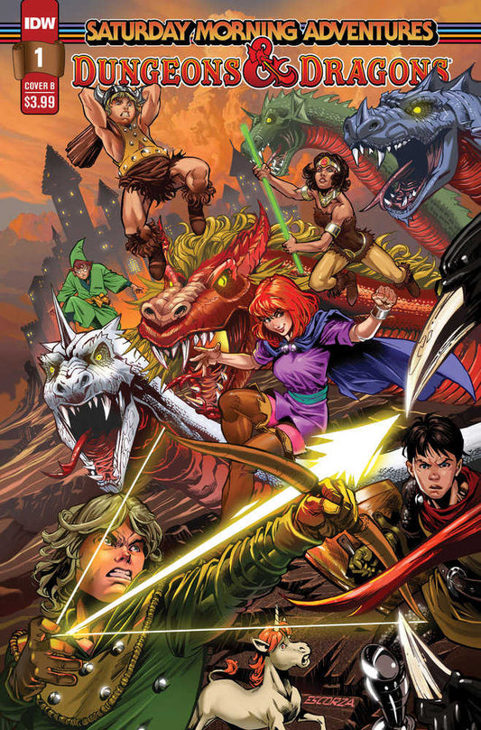 Dungeons & Dragons: Saturday Morning Adventures II #1 Variant B (Escorzas)