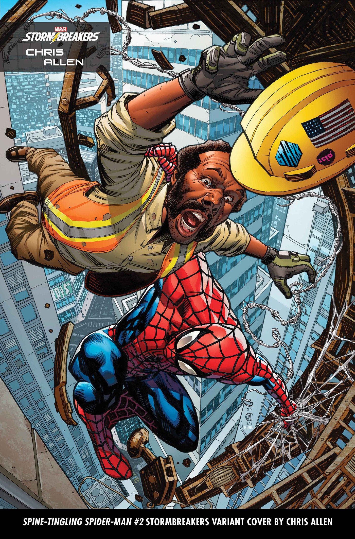 Spine-Tingling Spider-Man 2 Chris Allen Stormbreakers Variant