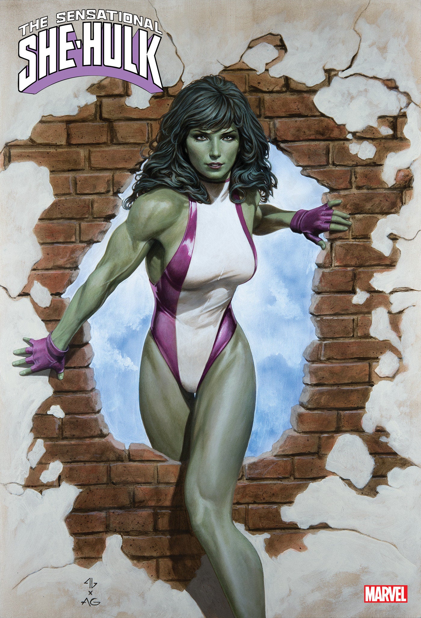 Sensational She-Hulk 1 Adi Granov Homage Variant